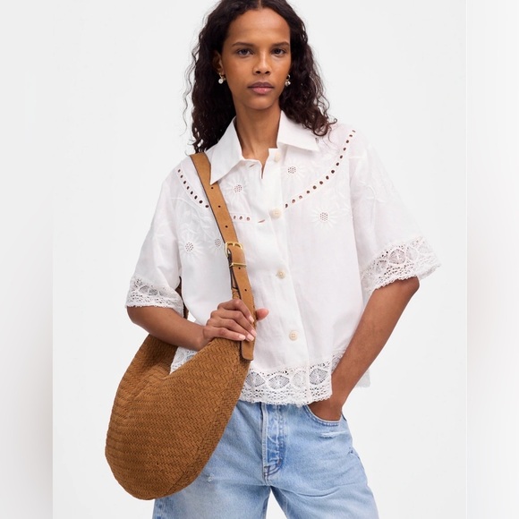 NWT Madewell The Essential Curve Shoulder Bag